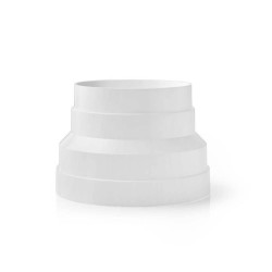 Nedis Verloopstuk Luchtafvoerslang - DRRE125WT100 - Wit