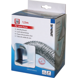 Scanpart Luchtafvoerslang Alu 125mm 15 Mtr